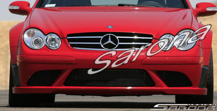 Custom Mercedes CLK Front Bumper  Coupe & Convertible (2003 - 2009) - $1490.00 (Part #MB-011-FB)